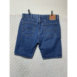 Levis 505 Shorts Mens Size W38 L9 Blue Denim Regular Fit 100%Cotton